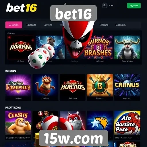 Análise das opções de jogos disponíveis no bet16