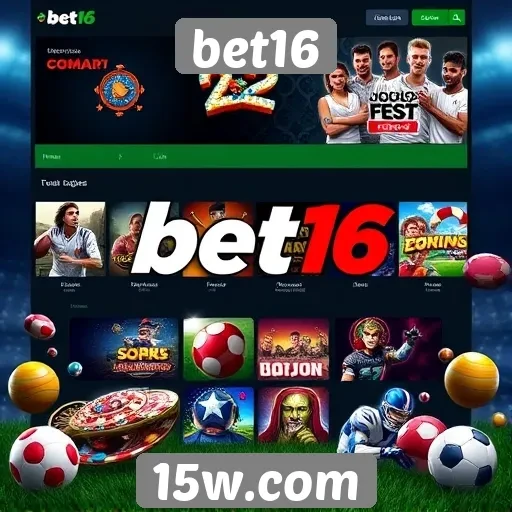 Exploração das opções de jogos disponíveis no bet16